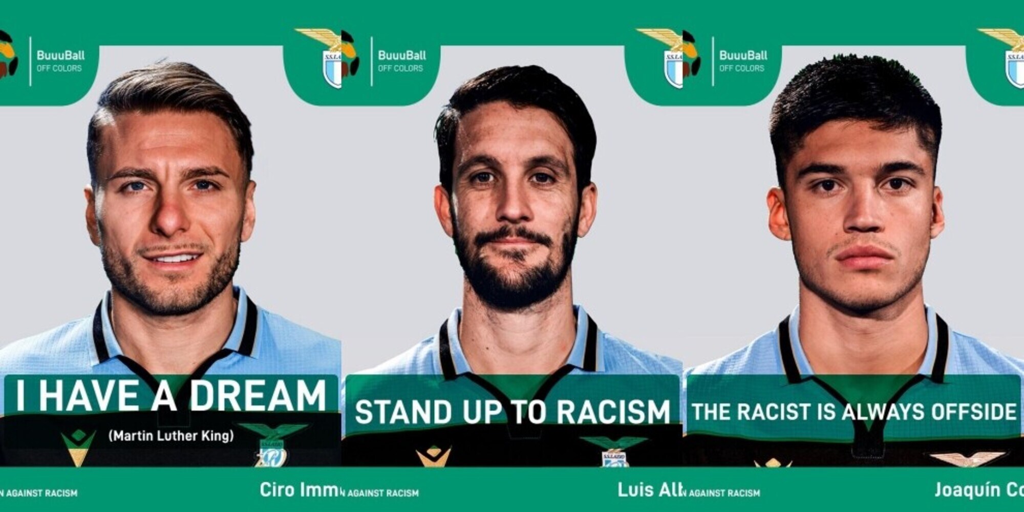 La Lazio contro il razzismo: nuova campagna lanciata da Lotito