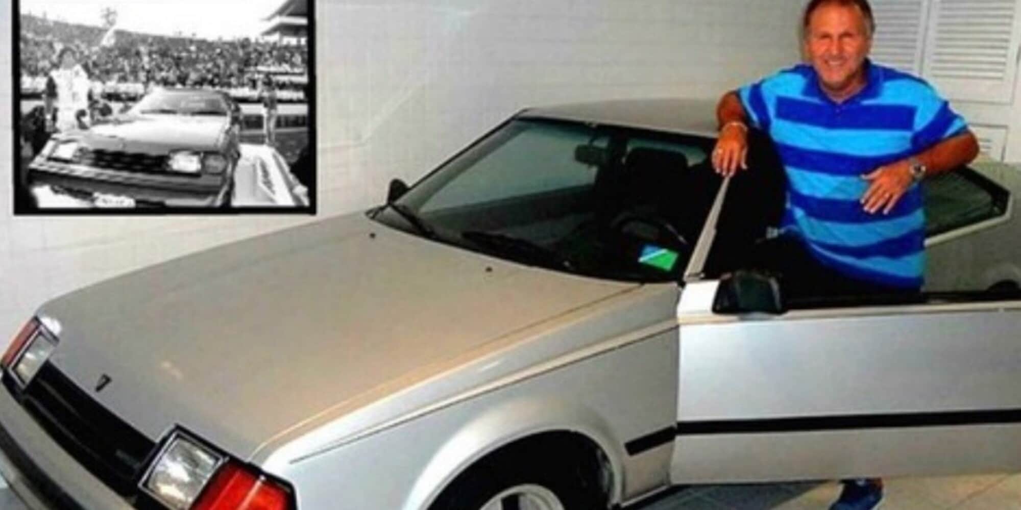 Zico e la sua Toyota Celica: quel regalo speciale che guida dal 1983
