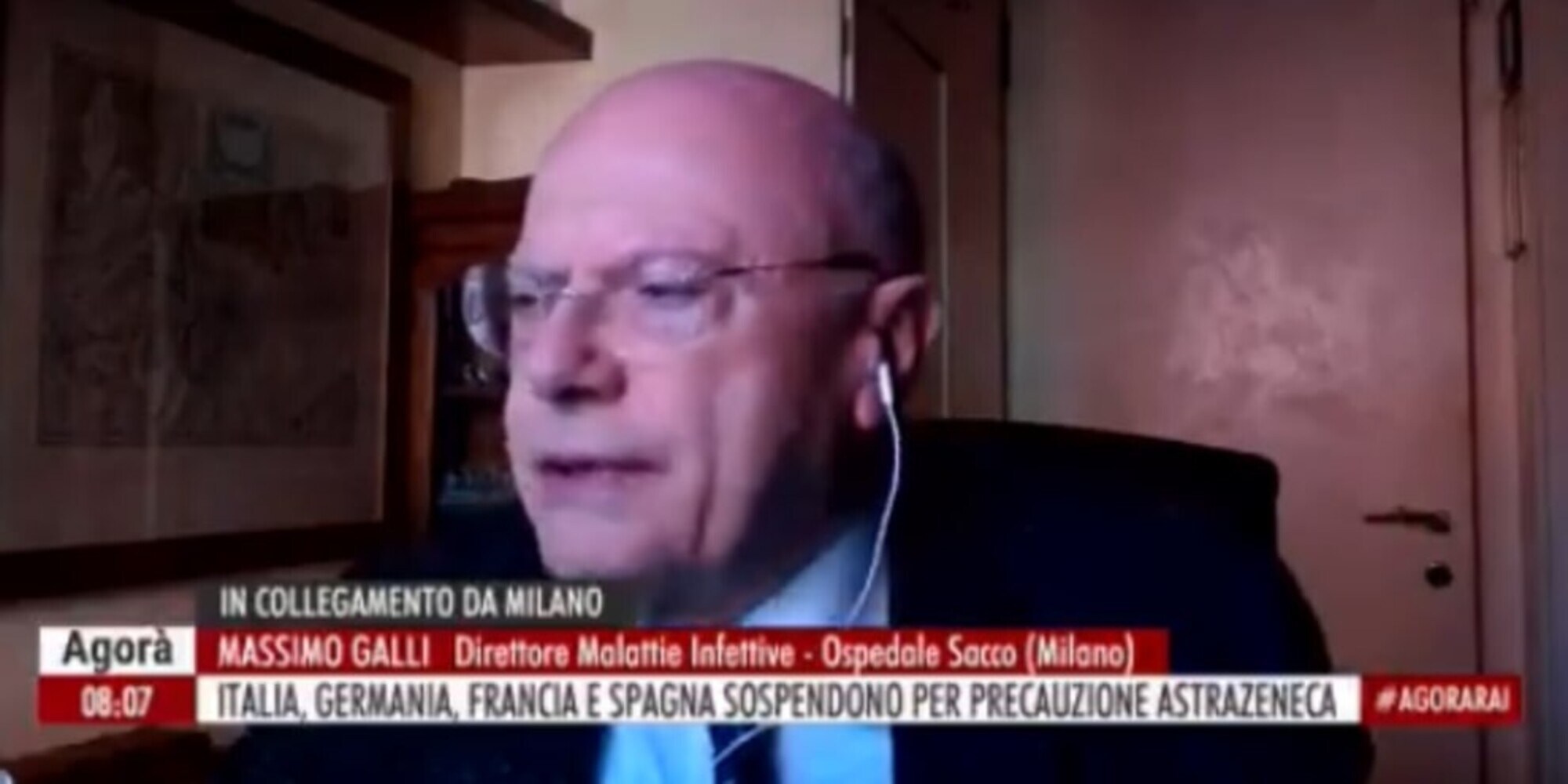 Vaccino Covid, Galli: "Lo stop di AstraZeneca è un danno"