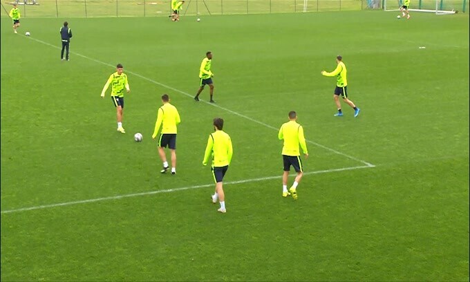 Verso Bayern Monaco-Lazio, l'allenamento dei biancocelesti