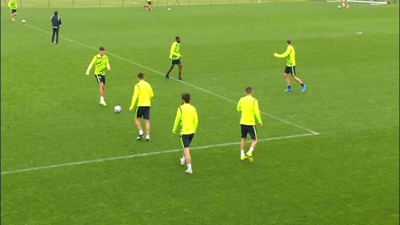 Verso Bayern Monaco-Lazio, l'allenamento dei biancocelesti