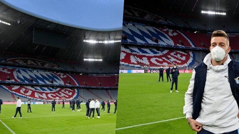 Lazio, ecco l’Allianz Arena: primo assaggio dello stadio