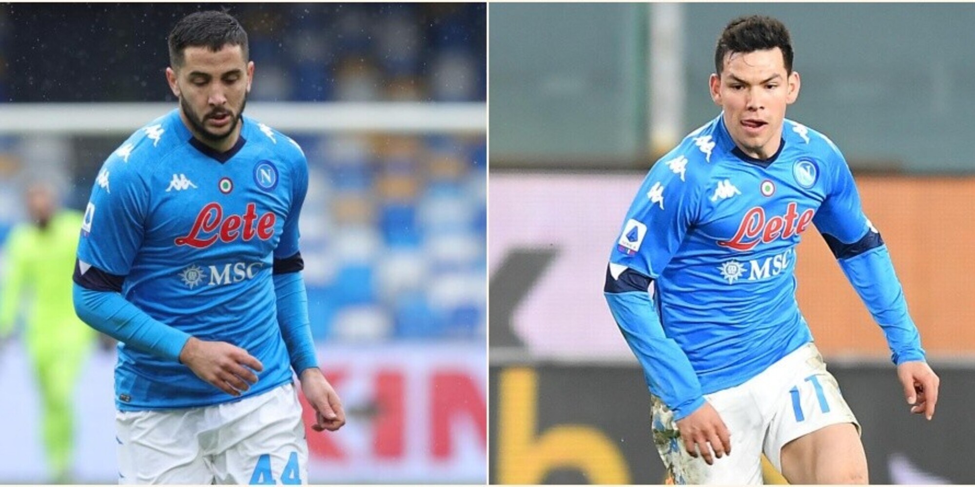 Napoli, Lozano e Manolas in gruppo. Lobotka out