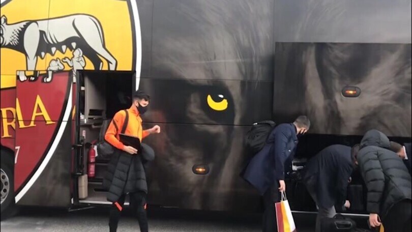 Verso Shakhtar-Roma, i giallorossi partono per l'Ucraina