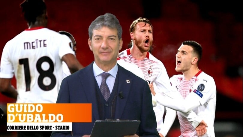 Il Milan tenta l'impresa contro il Manchester United