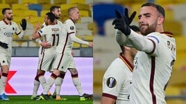 Borja Mayoral, doppietta e festa: Roma ai quarti di Europa League