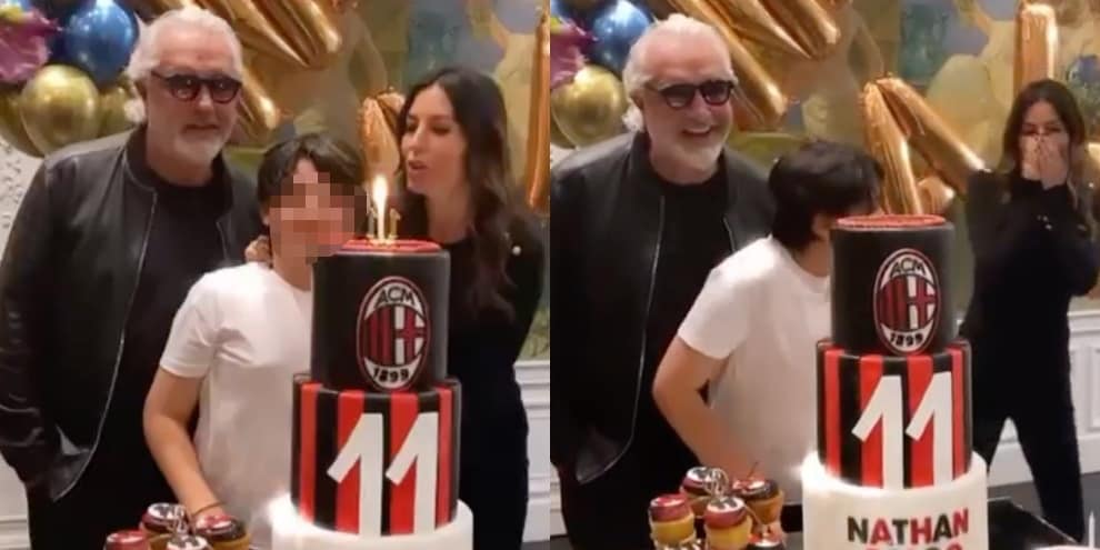 Elisabetta Gregoraci, la gaffe sulla torta stupisce anche Briatore