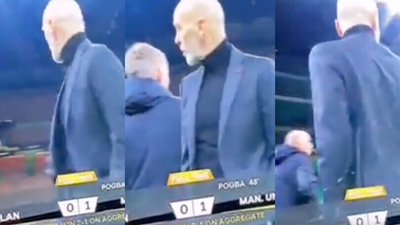 Pioli e gli insulti a Solskjaer dopo Milan-Manchester United