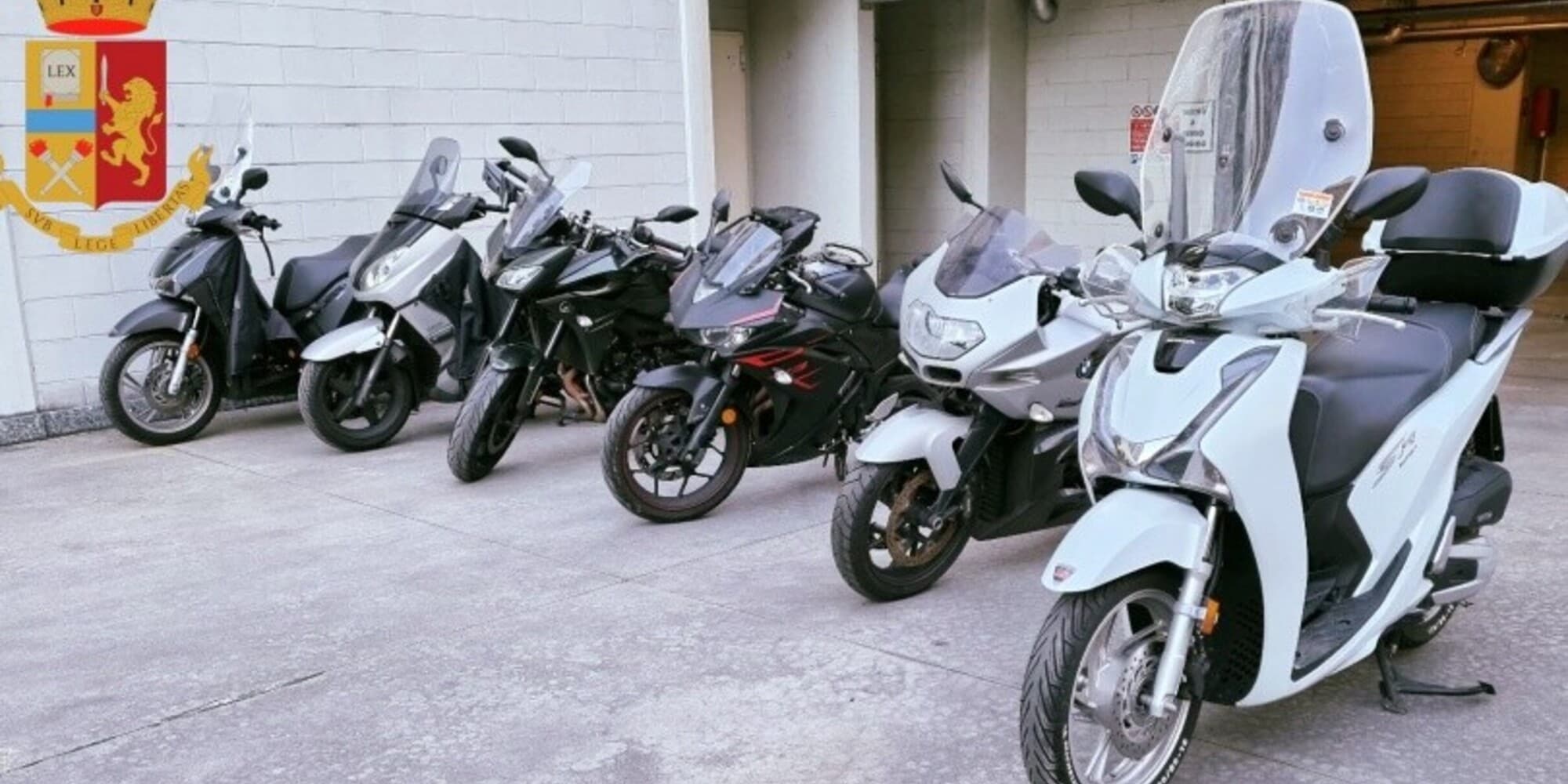 Moto rubate a Milano: individuati e arrestati tre uomini