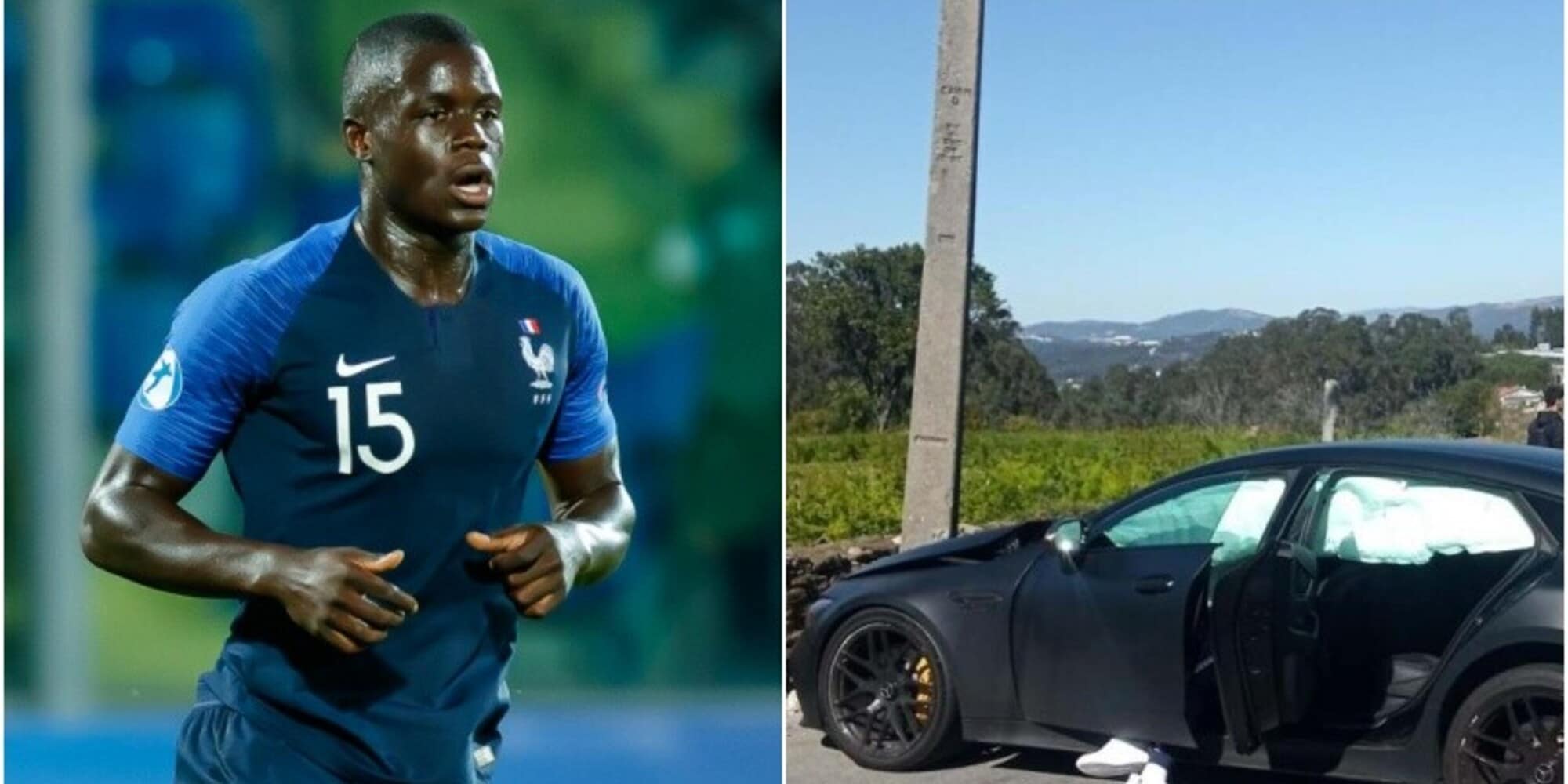 Porto: Sarr, dopo l'allenamento distrugge la Mercedes da 235.000 euro