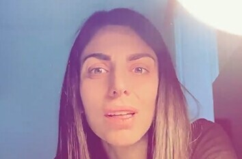 Martina Maccari svela sui social di essere in quarantena