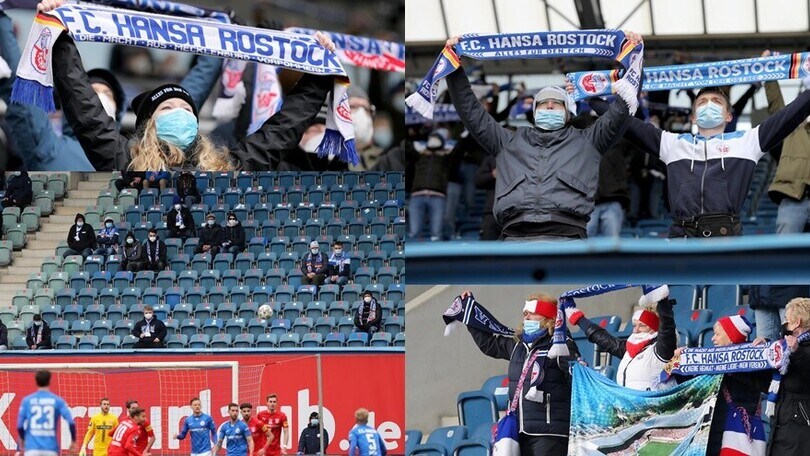 Hansa Rostock nella storia: tornano i tifosi sugli spalti