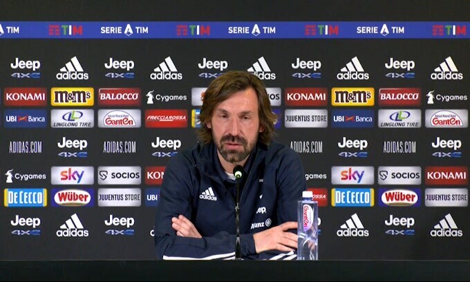 Pirlo: "Rinvio Inter? Nerazzurri fortunati"