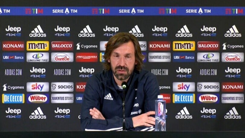 Pirlo: "Rinvio Inter? Nerazzurri fortunati"