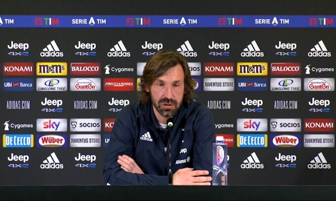 Pirlo: "Speriamo di avere Dybala per il rush finale"