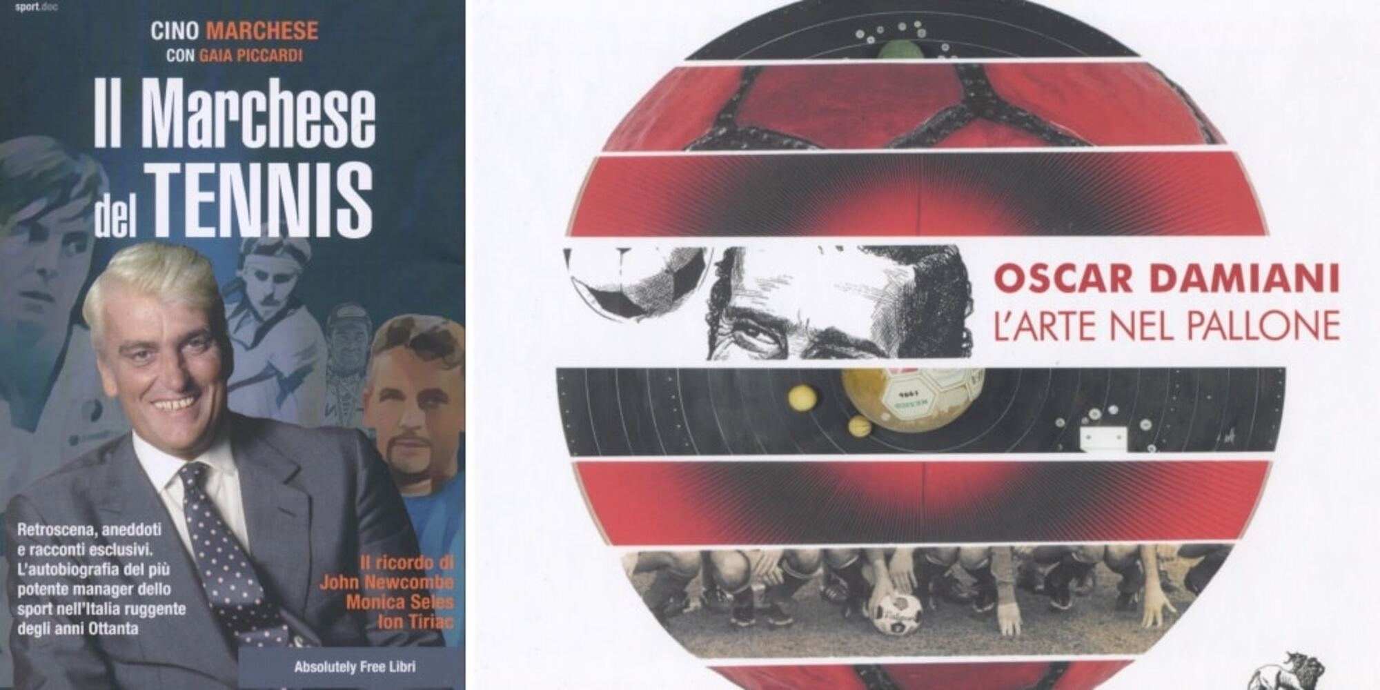 Calcio e arte, le due passioni di Oscar Damiani; e poi chi era Cino Marchese, grande manager di sport