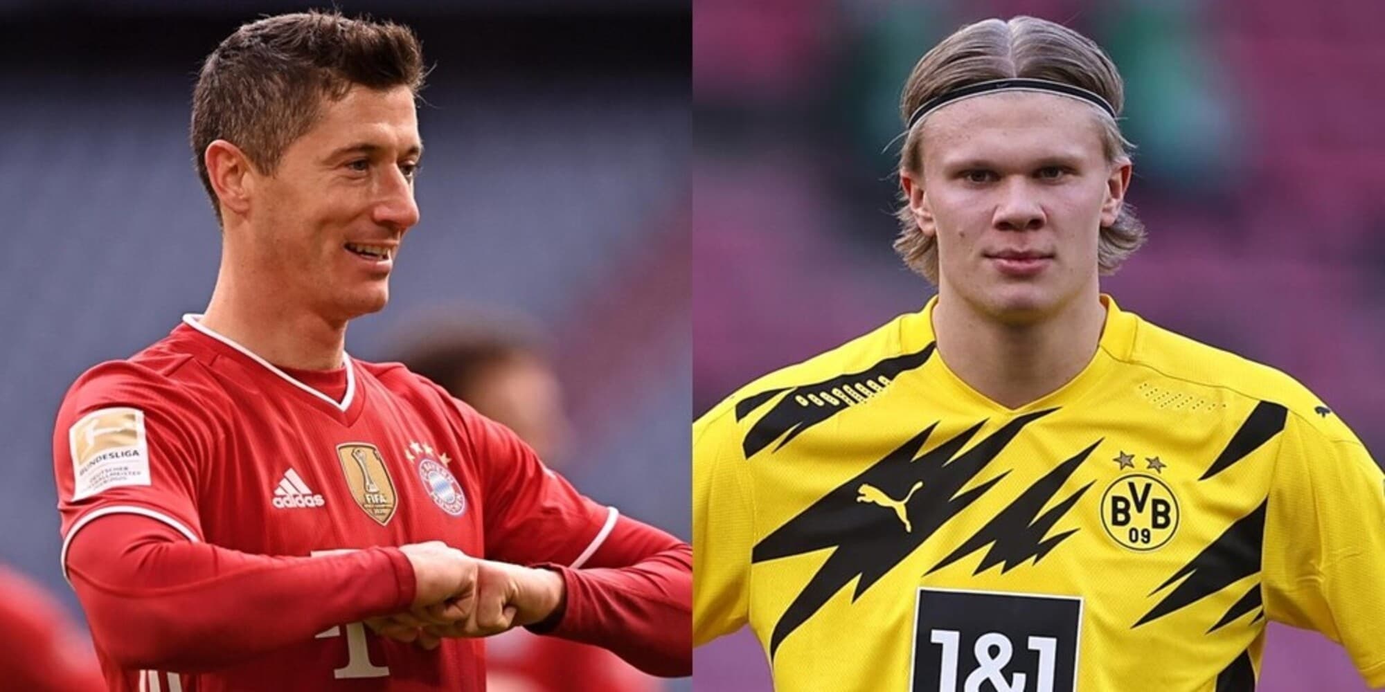 Bayern, show in 10: tris di Lewandowski. Haaland, che doppietta!
