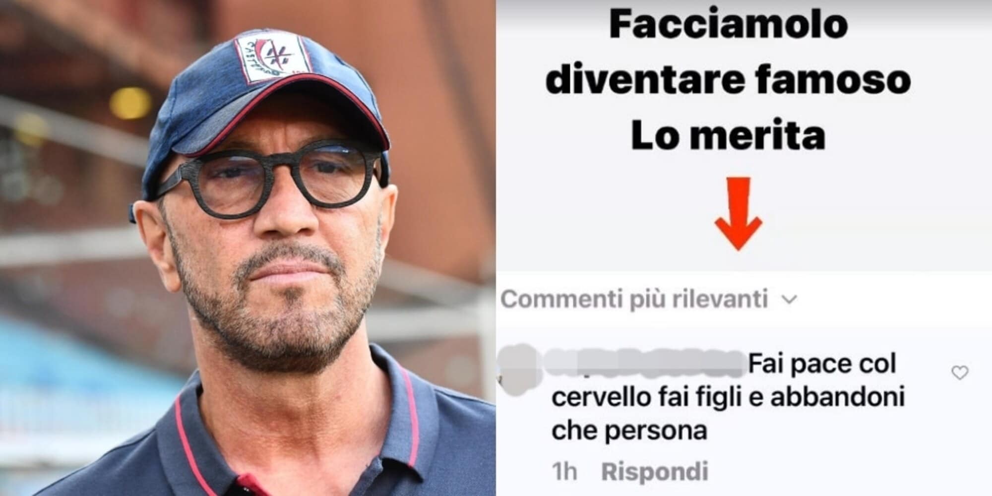 Zenga insultato, risponde come Simy: "Facciamolo diventare..."