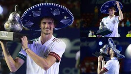 Zverev trionfa ad Acapulco: coppa in mano e sombrero in testa