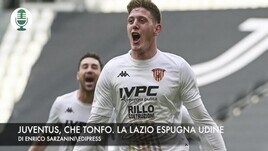 Juventus, che tonfo. La Lazio espugna Udine
