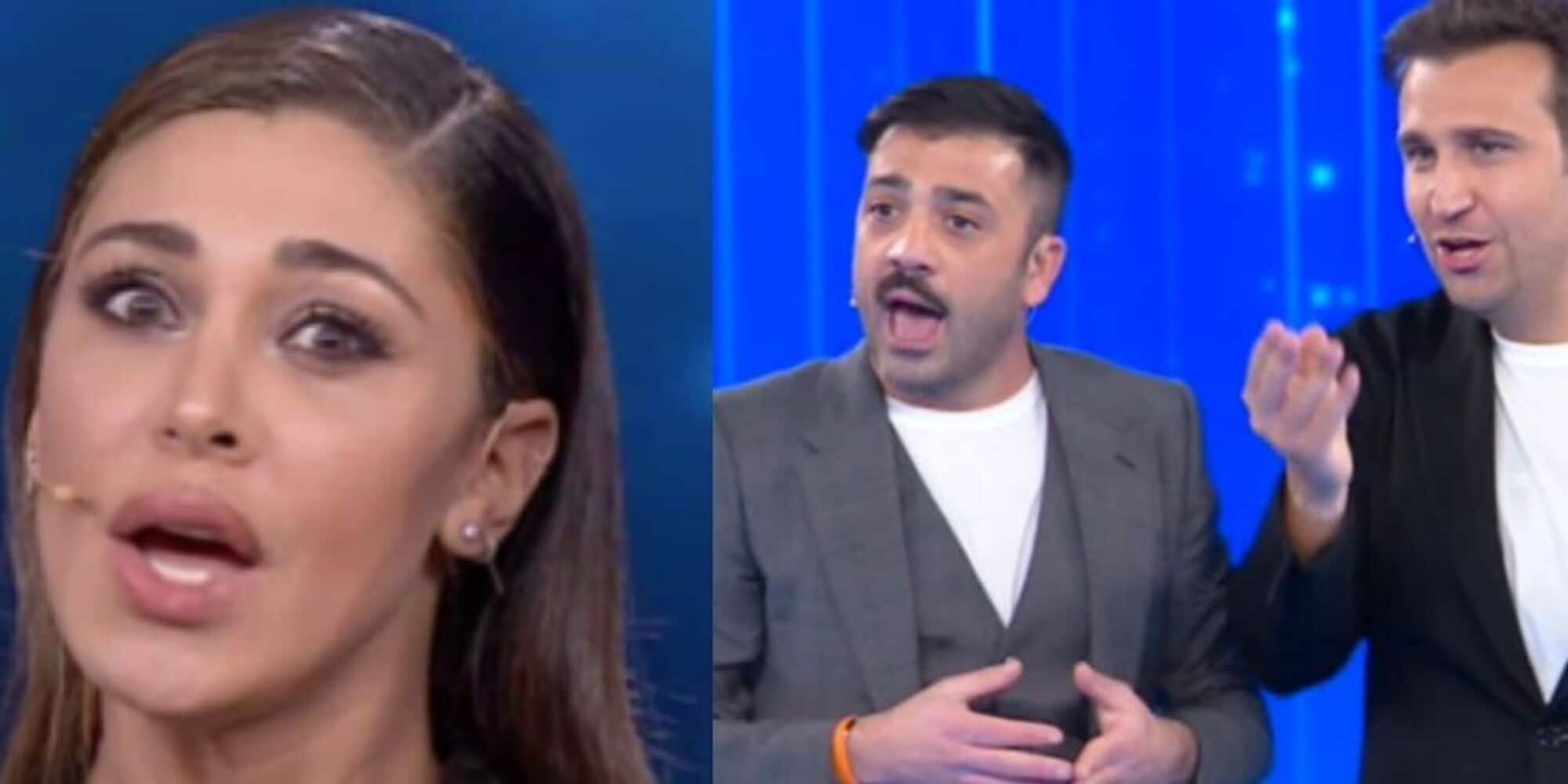 Belen furiosa con Pio e Amedeo: "Sciacquatevi la bocca"