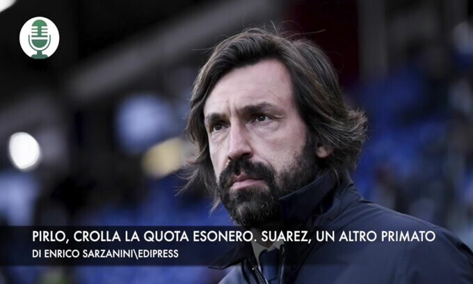 Pirlo, crolla la quota esonero. Suarez, un altro primato