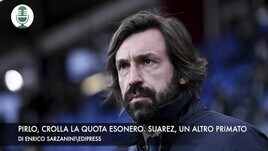 Pirlo, crolla la quota esonero. Suarez, un altro primato