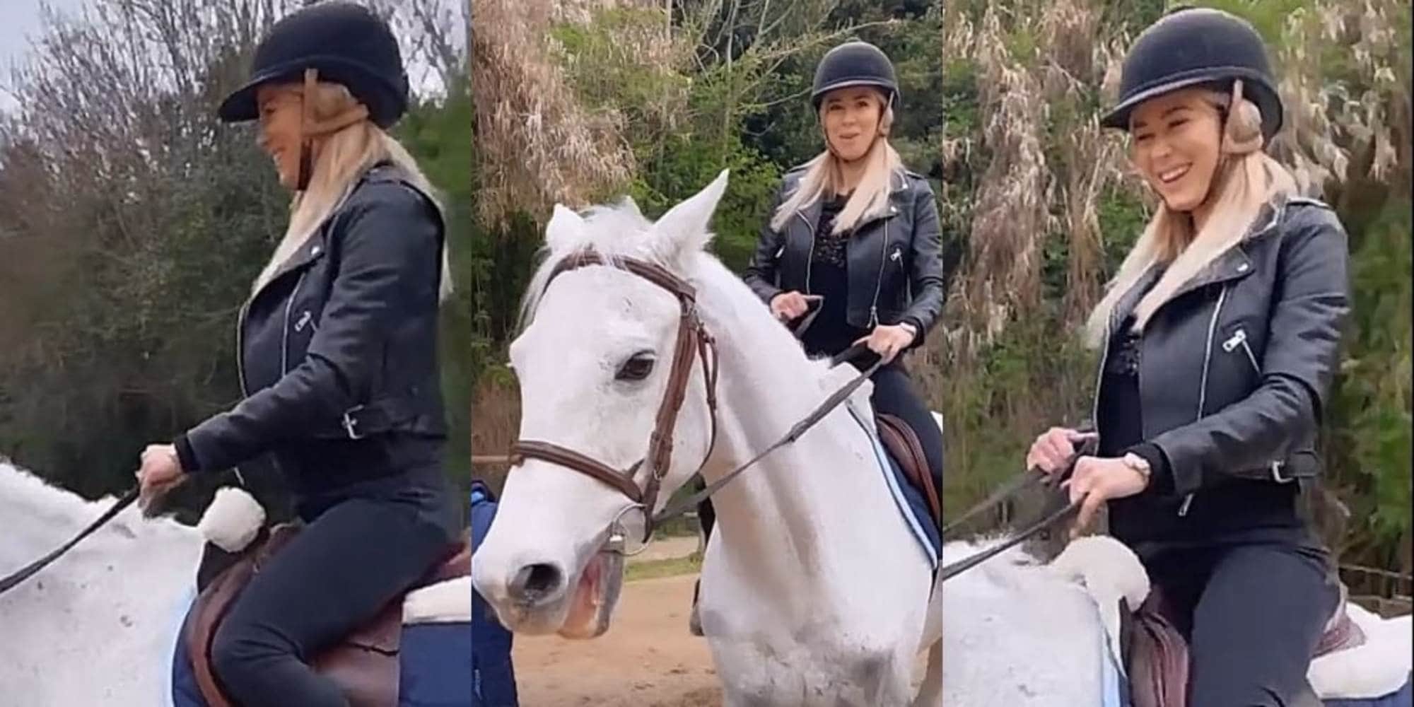 Diletta Leotta a cavallo: "Dai Cassius!". E c'è anche Can Yaman...