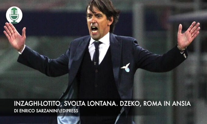 Inzaghi-Lotito, svolta lontana. Dzeko, Roma in ansia