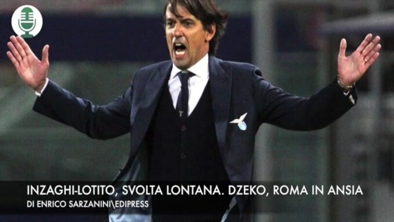 Inzaghi-Lotito, svolta lontana. Dzeko, Roma in ansia