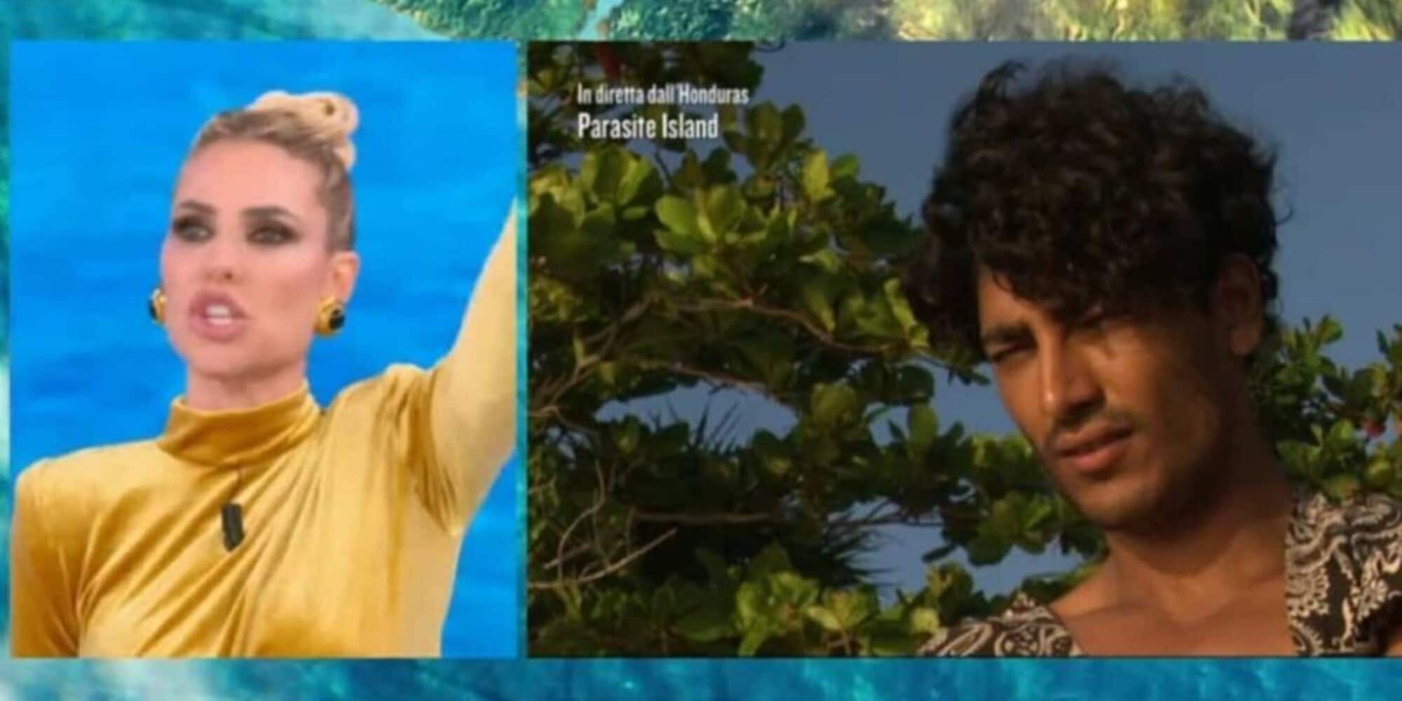 Ilary Blasi è una furia contro Akash: scontro in diretta tv