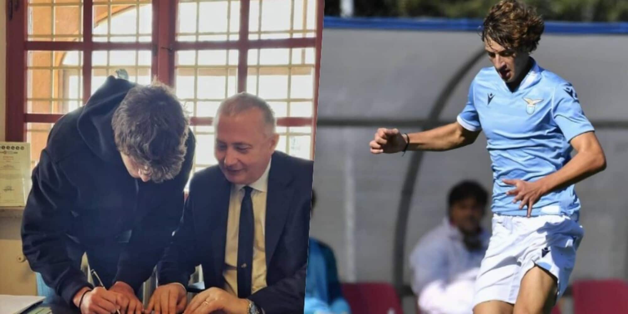 Lazio, ecco Floriani Mussolini: primo contratto da professionista