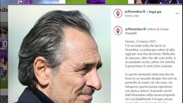 Fiorentina, Prandelli e la commovente lettera di addio