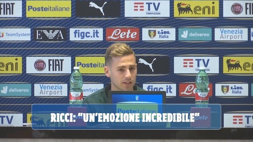 Ricci: "Un'emozione incredibile"
