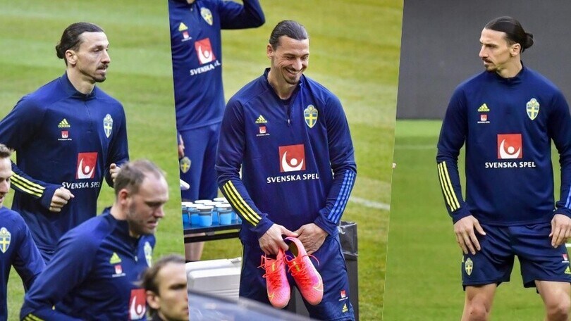 Ibrahimovic si riprende la Svezia: eccolo in allenamento!