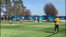 L'allenamento dell'Inter pubblicato da Antonio Conte