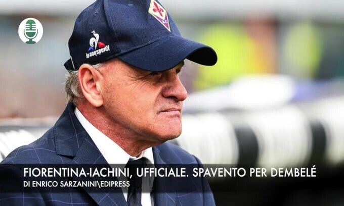 Iachini-Fiorentina, ufficiale. Spavento per Dembelé