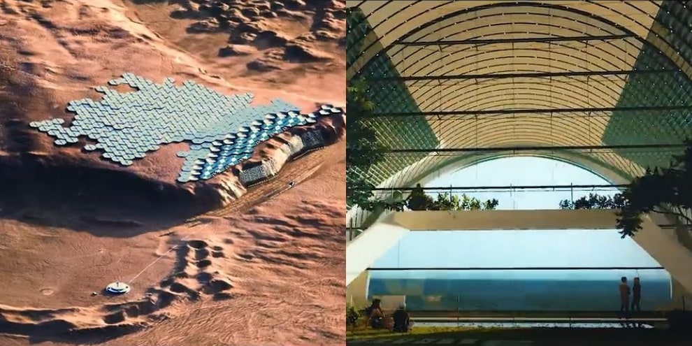 Nüwa capitale di Marte: il progetto futuristico è già realtà