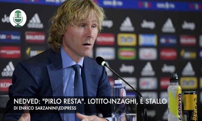 Nedved: "Pirlo resta". Lotito-Inzaghi, è stallo