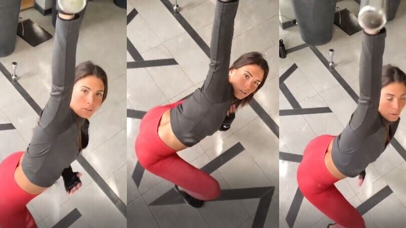 Carolina Marcialis, allenamento ad alta intensità