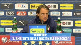 Mancini: "L'ambiente della Nazionale è magico"