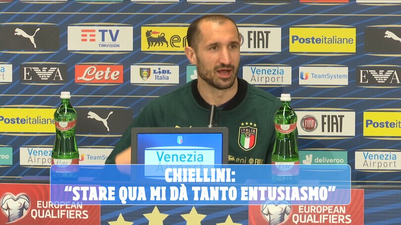 Chiellini: "Stare qua mi dà tanto entusiasmo"