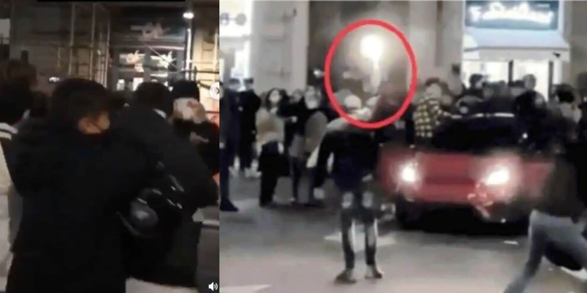 Roma shock: party illegale in piazza, rapper spara in aria VIDEO
