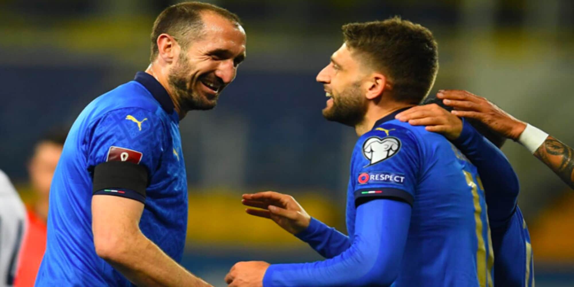 Italia: Chiellini, Berardi e Caputo lasciano il ritiro