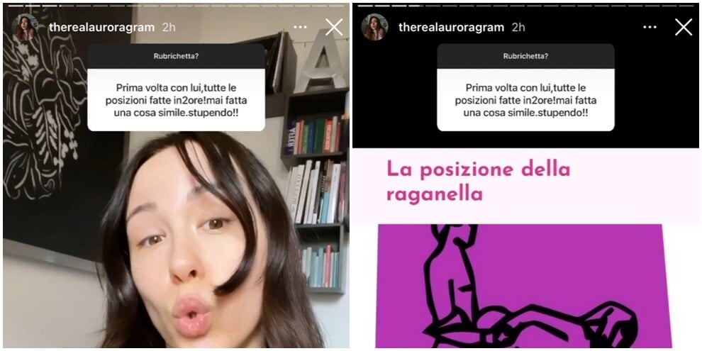 Aurora Ramazzotti su Instagram dispensa consigli sul....sesso
