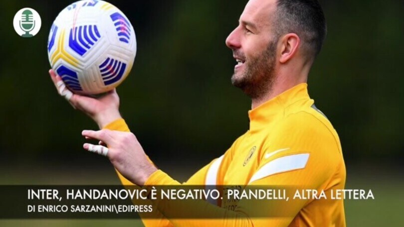 Inter, Handanovic è negativo. Prandelli: "Basta haters"