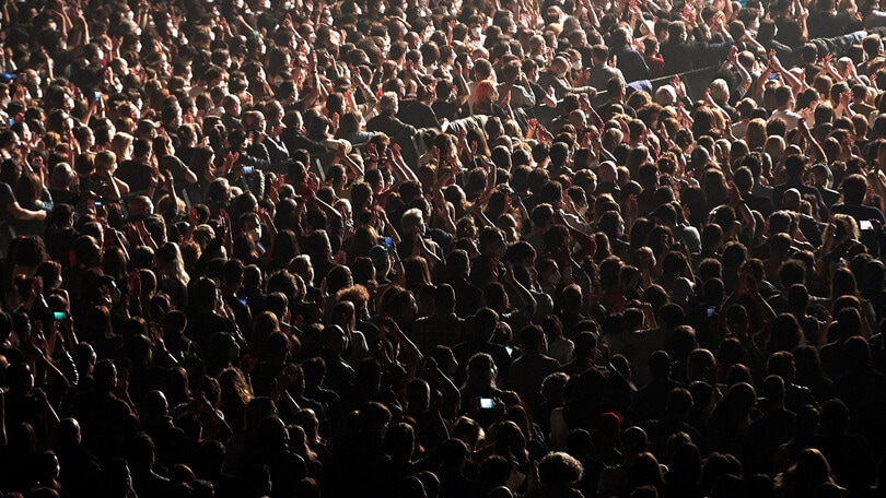 Concerto rock per 5000 a Barcellona: l'esperimento in era Covid