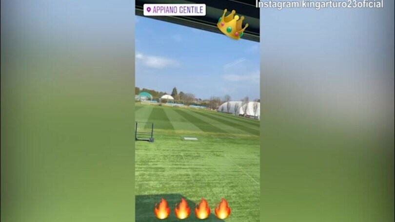 Inter, Vidal scalpita per rientrare: allenamento ad Appiano Gentile
