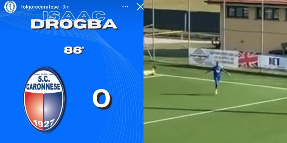 Drogba Jr, segna ed esulta come papà: "Meravigliosamente Isaac!"