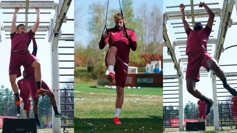 Il Milan si fa…il fisico: allenamento da culturista